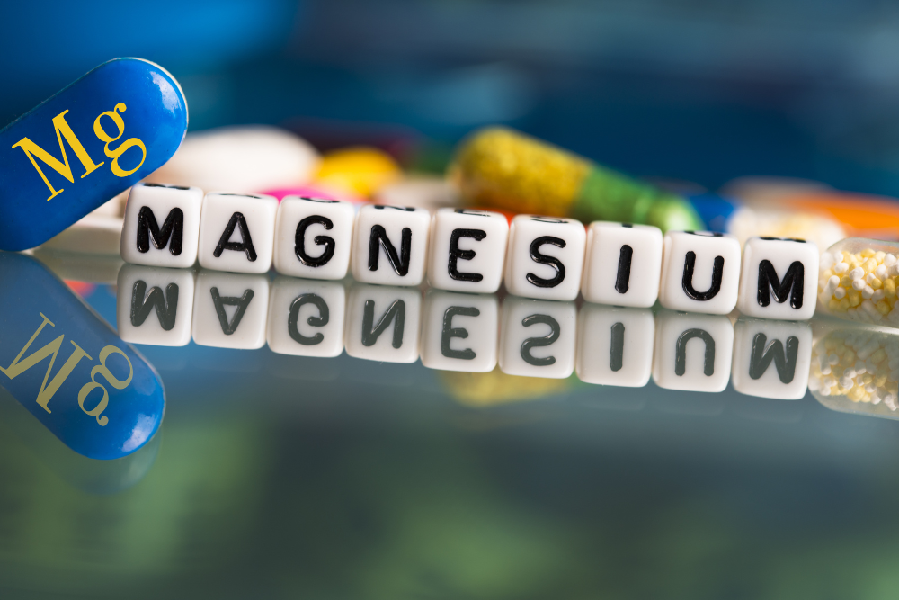 Magnesium glycinate supplement for stress relief